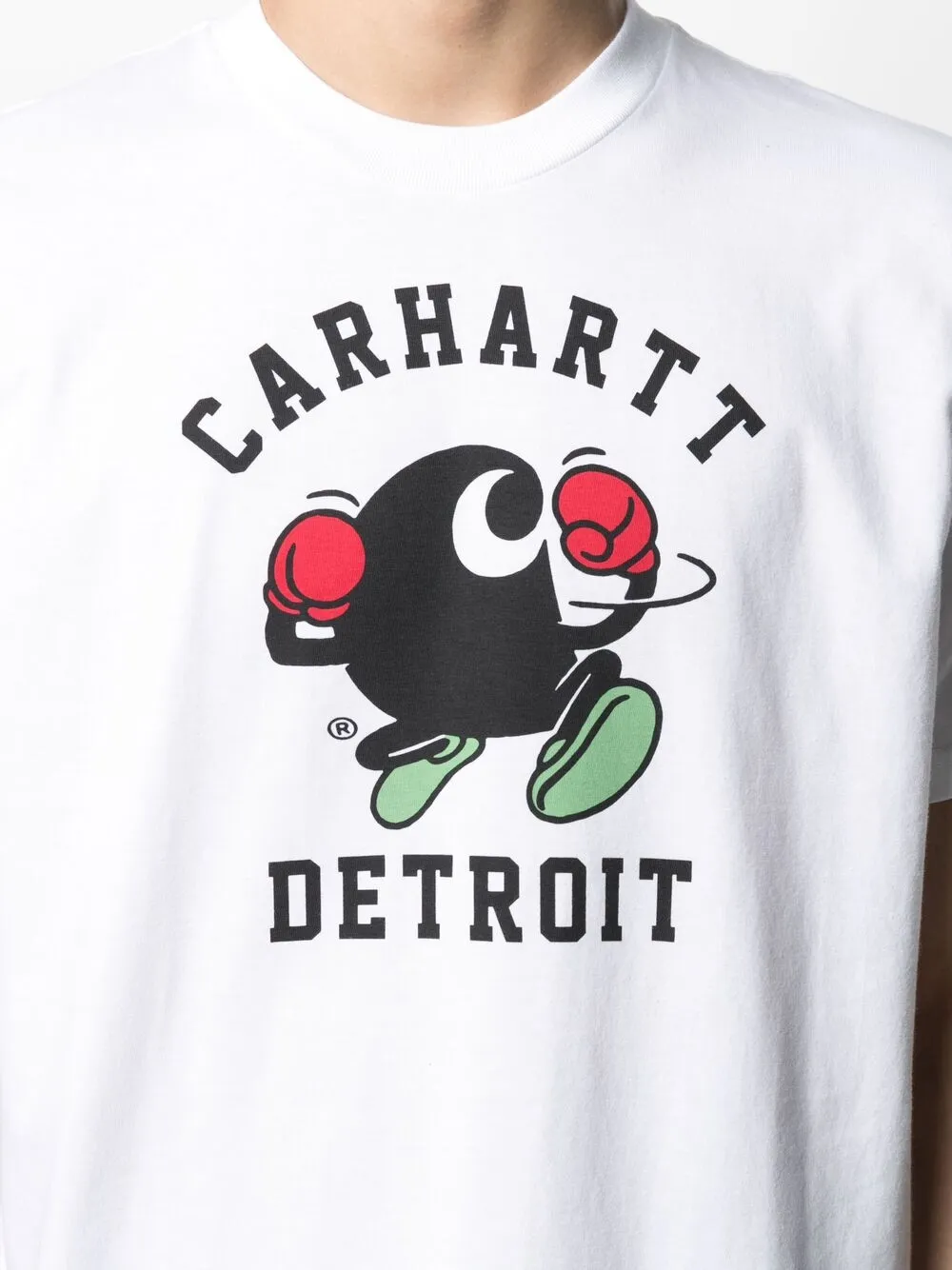 фото Carhartt wip футболка boxing c