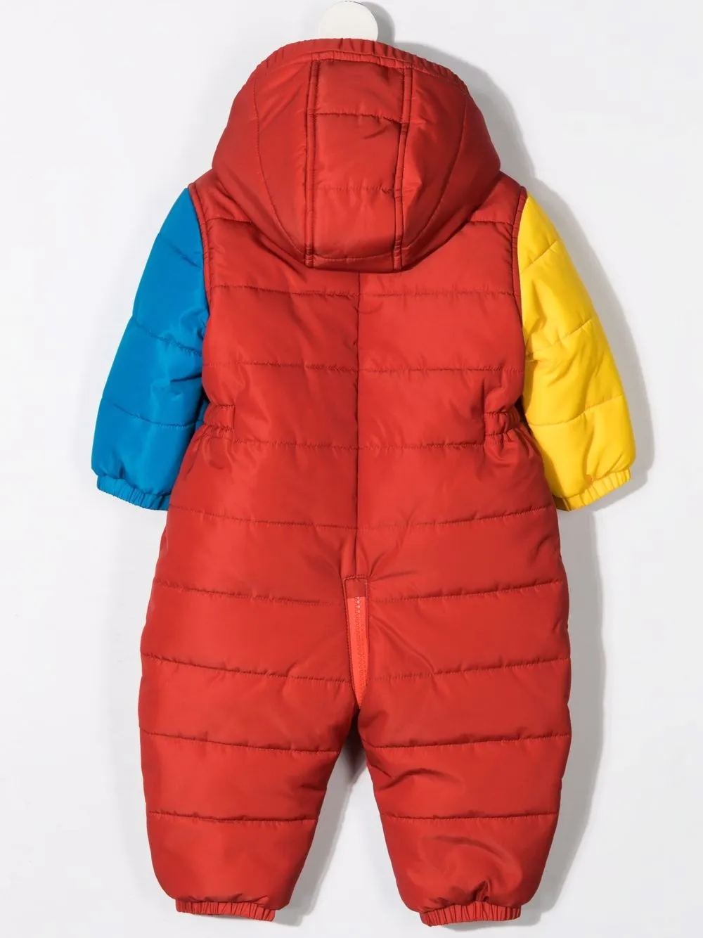 Stella McCartney Kids Snowsuit met colourblocking - Rood