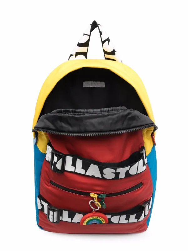 stella mccartney logo backpack