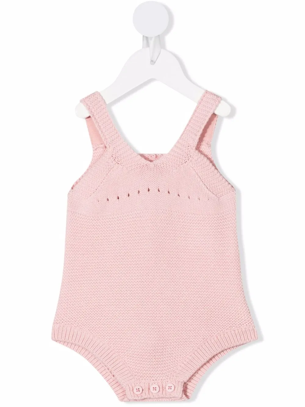 

Stella McCartney Kids body tejido de cachemira - Rosado