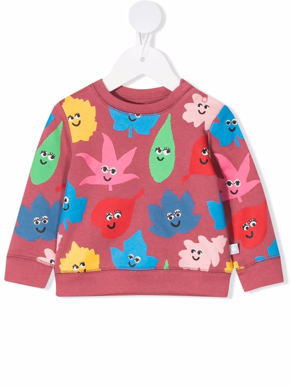 фото Stella mccartney kids толстовка smiley leaves