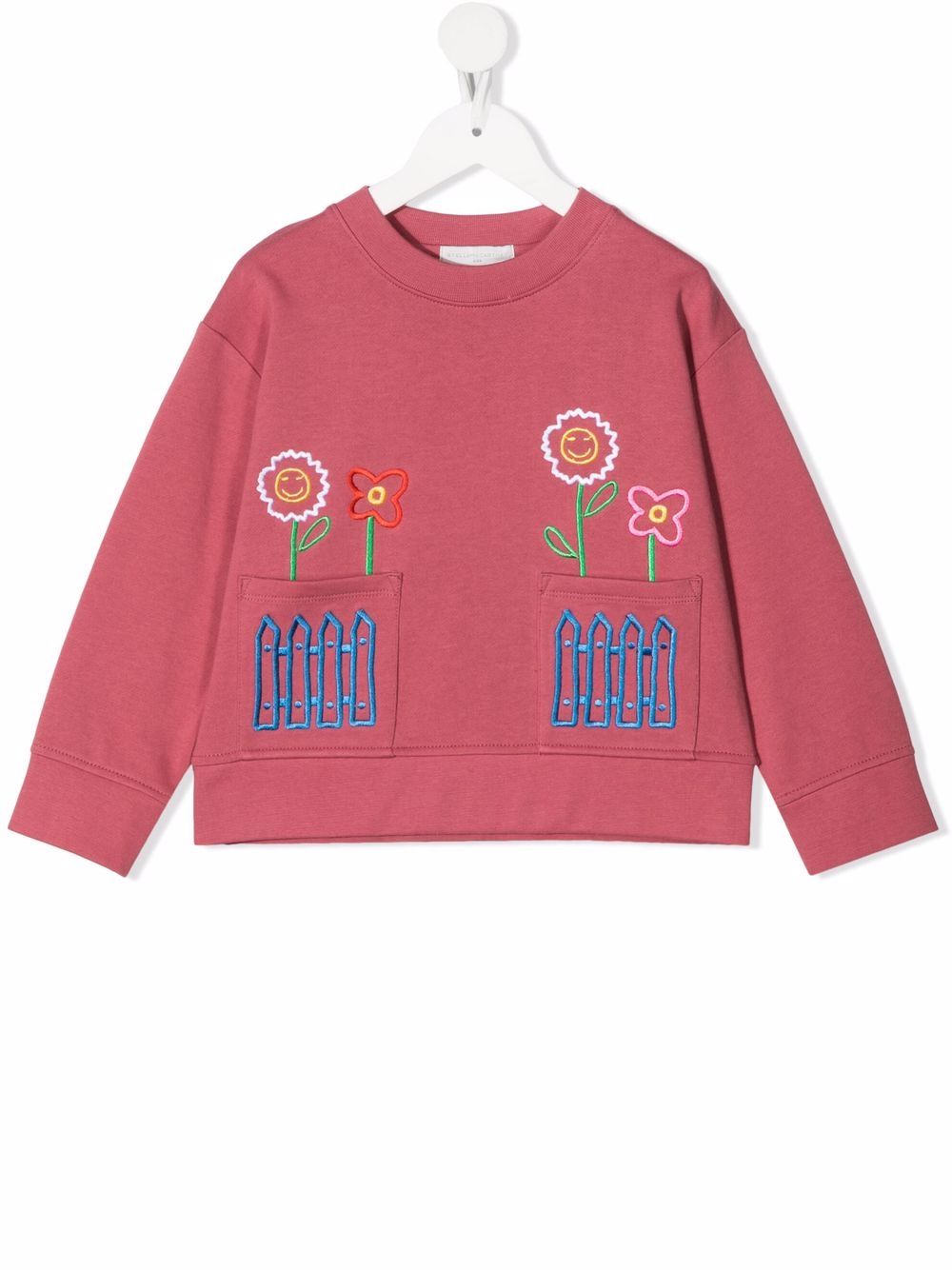 фото Stella mccartney kids толстовка с вышивкой