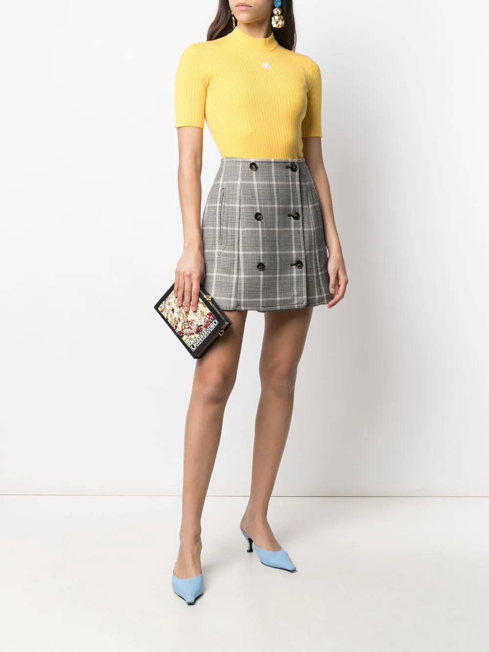 Image 2 of Olympia Le-Tan Underground book-shaped clutch