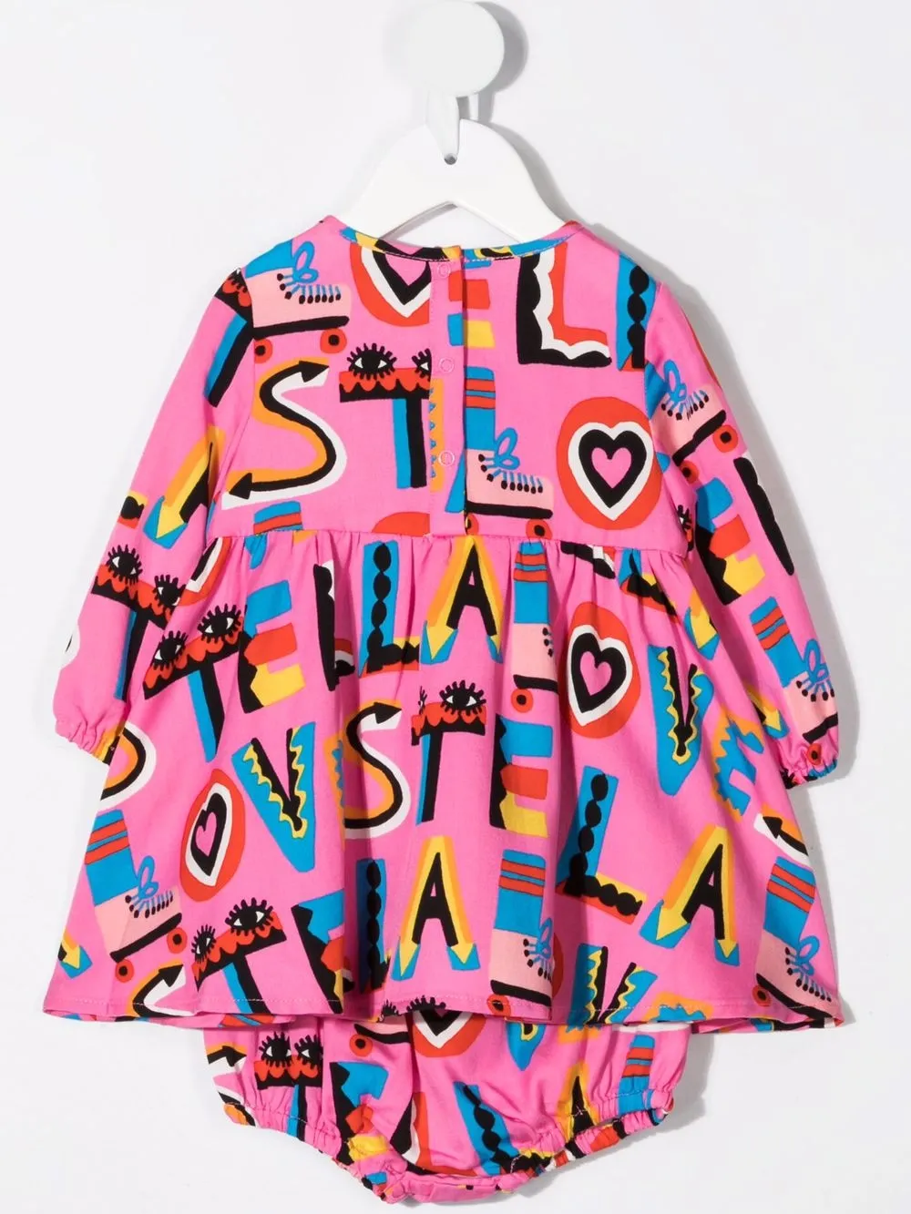 фото Stella mccartney kids твиловое платье stella loves