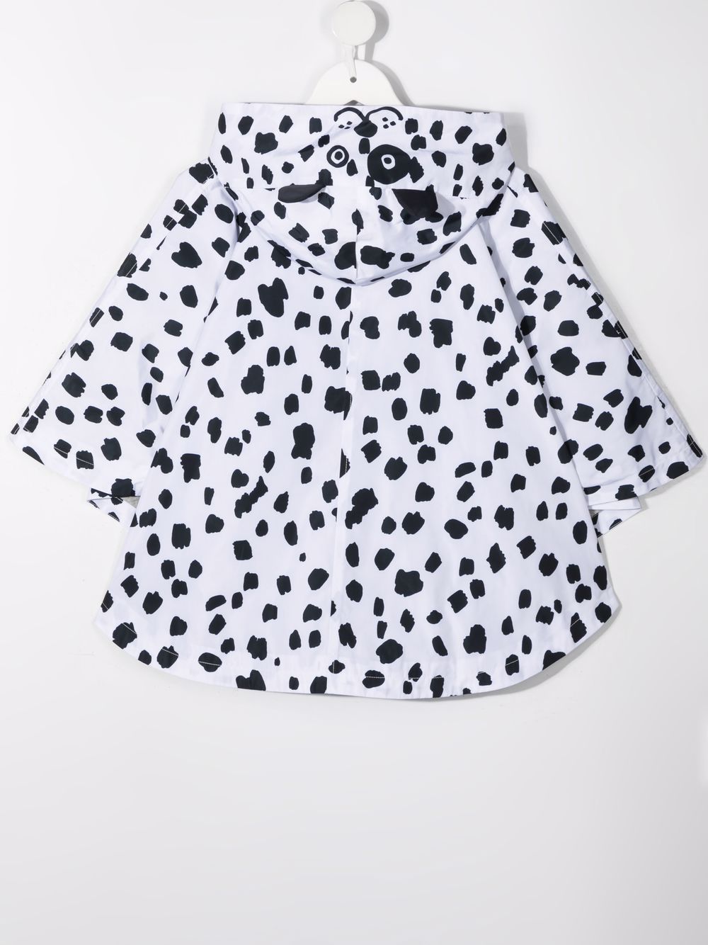 Stella McCartney Kids Cape met stippen - Wit