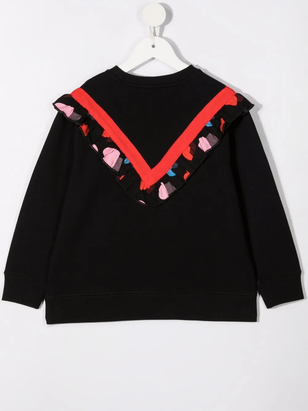 фото Stella mccartney kids толстовка с принтом и оборками