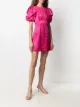 THE ANDAMANE floral-print puff-sleeve dress