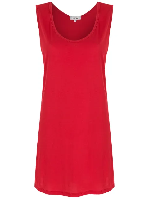 Amir Slama sleeveless T-shirt dress