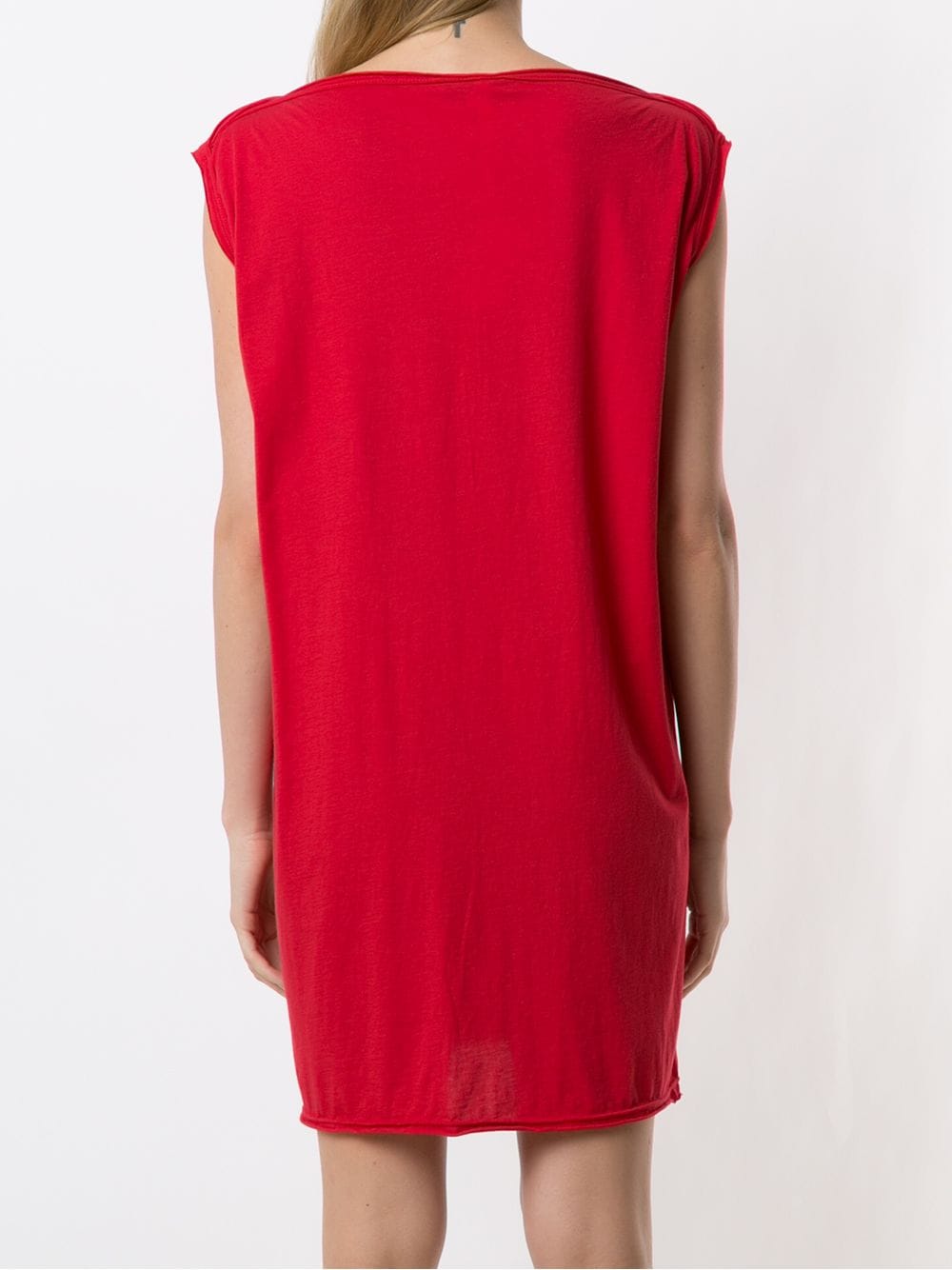 Shop Amir Slama Sleeveless Dress In Red