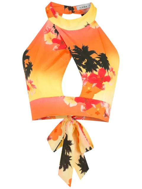 Amir Slama halter neck blouse