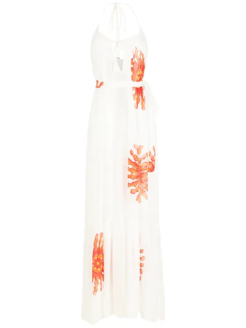 Amir Slama silk long dress