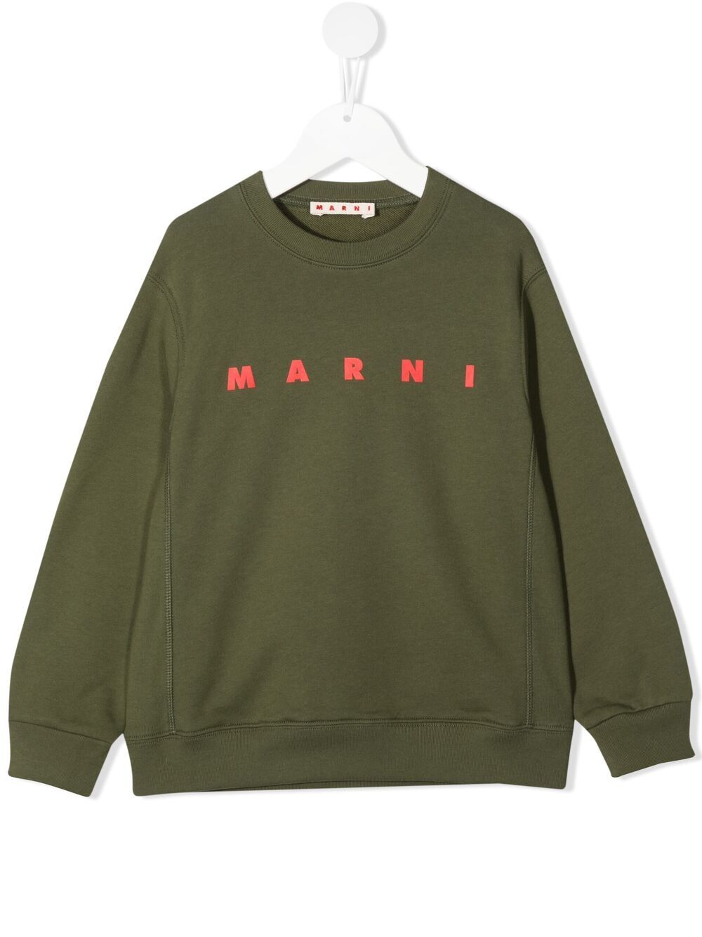 фото Marni kids толстовка с логотипом