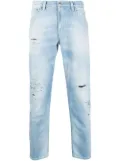 DONDUP distressed light-wash jeans - Blue