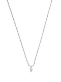 Emanuele Bicocchi diamond eye skull pendant necklace - Silver