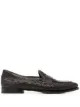 Image 1 of Tagliatore woven leather penny loafers