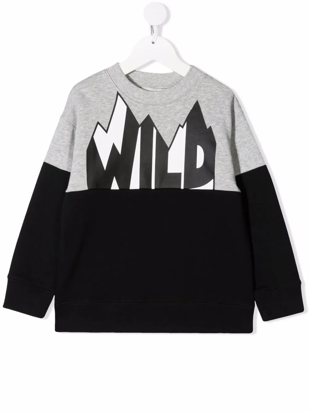 Stella McCartney Kids Wild Mountain-print sweatshirt - Black
