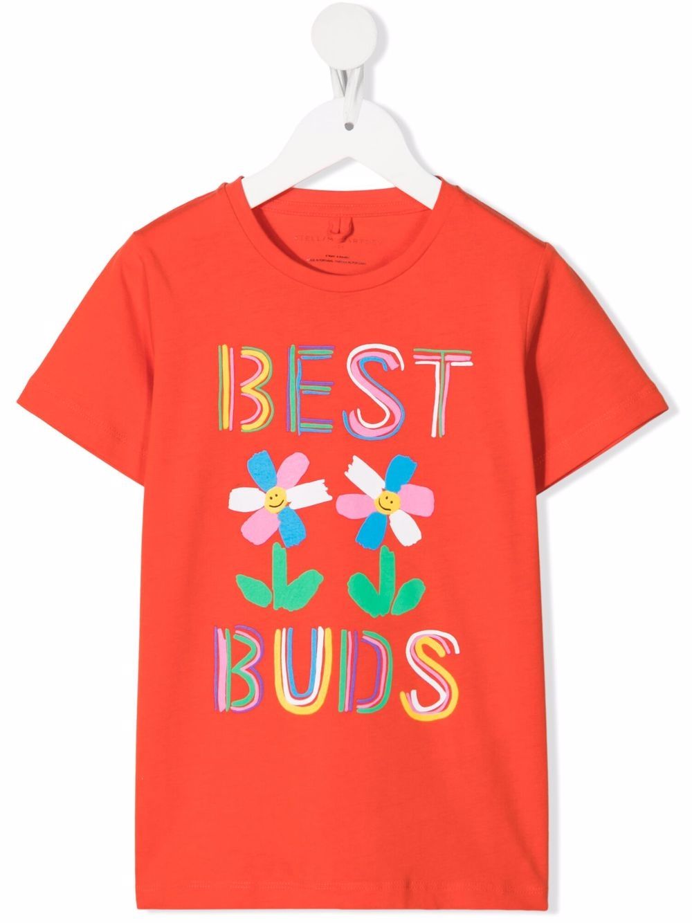 фото Stella mccartney kids футболка с принтом best buds flowers