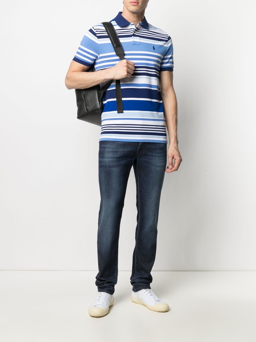 Polo Ralph Lauren stripe-pattern Polo Shirt - Farfetch