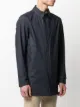 Herno classic-collar long-sleeve raincoat