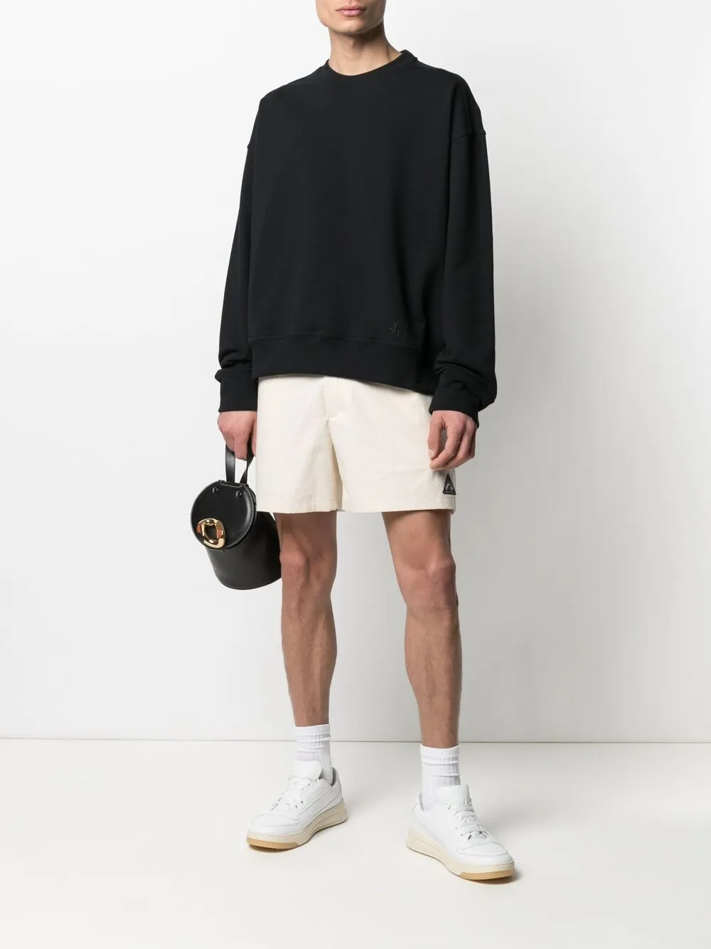 фото Jil sander толстовка с вышитым логотипом