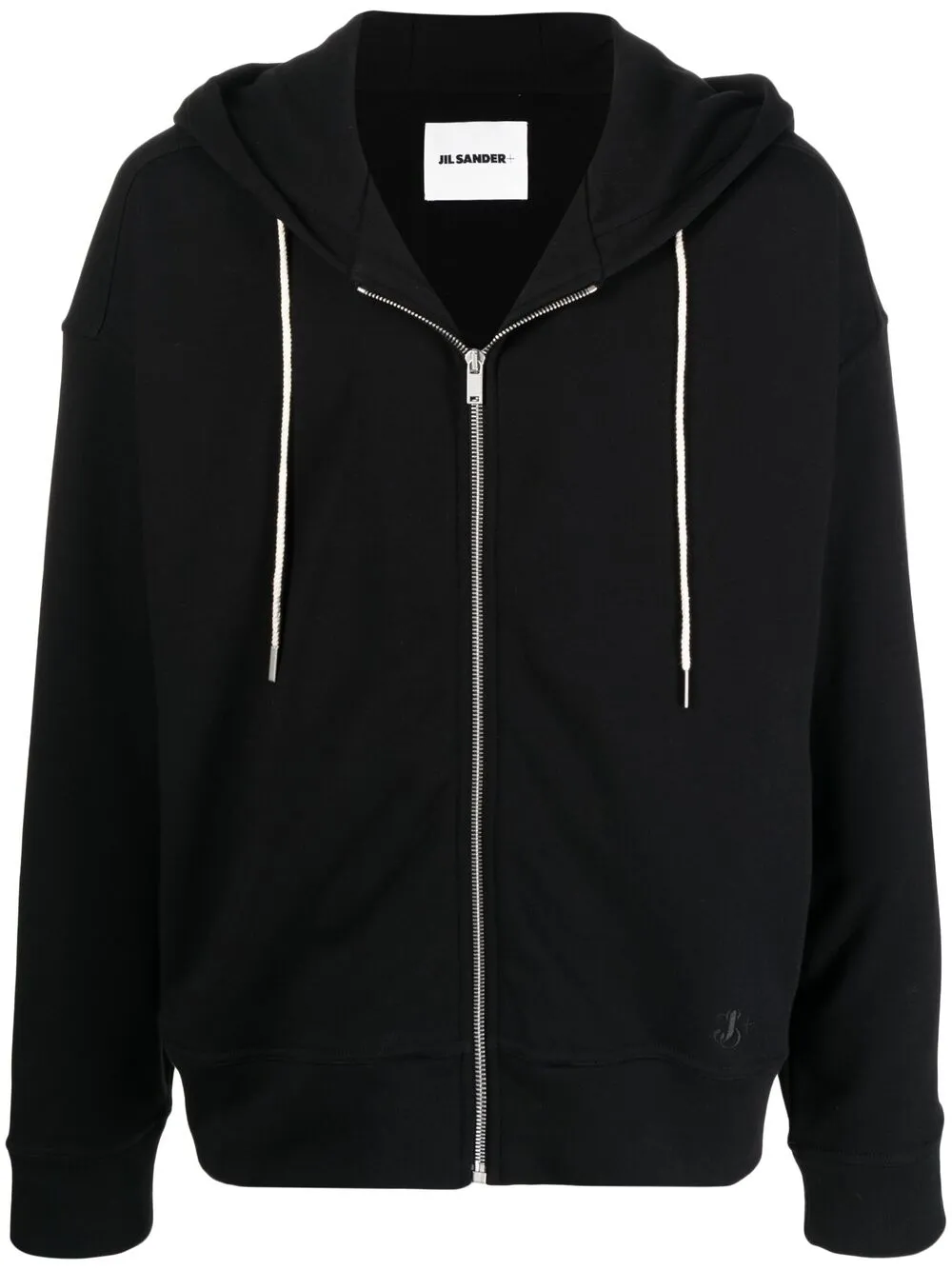 Jil Sander zip-up Cotton Hoodie - Farfetch