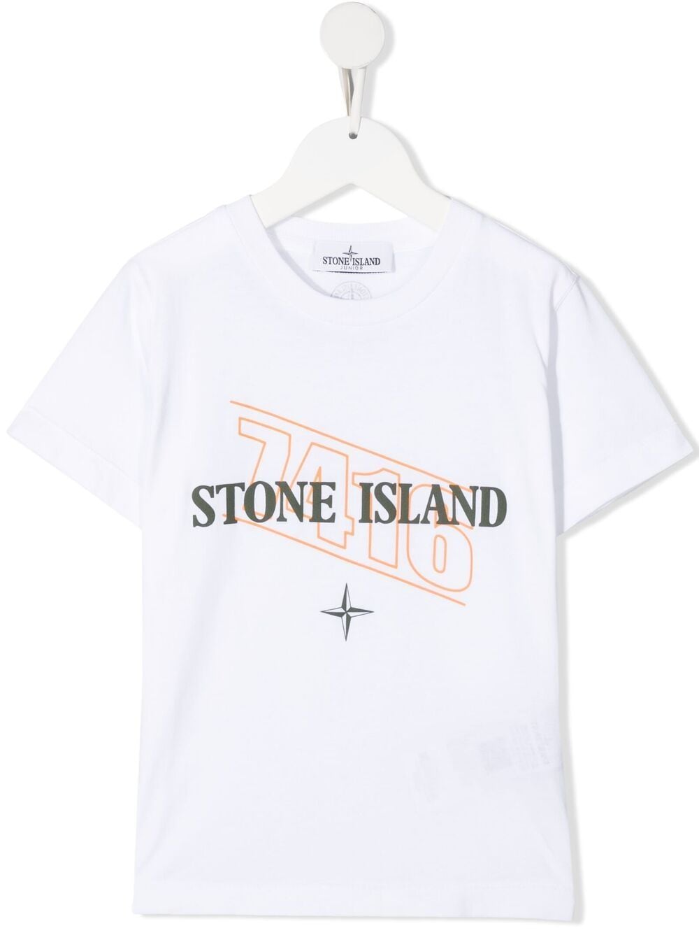 фото Stone island junior футболка с логотипом