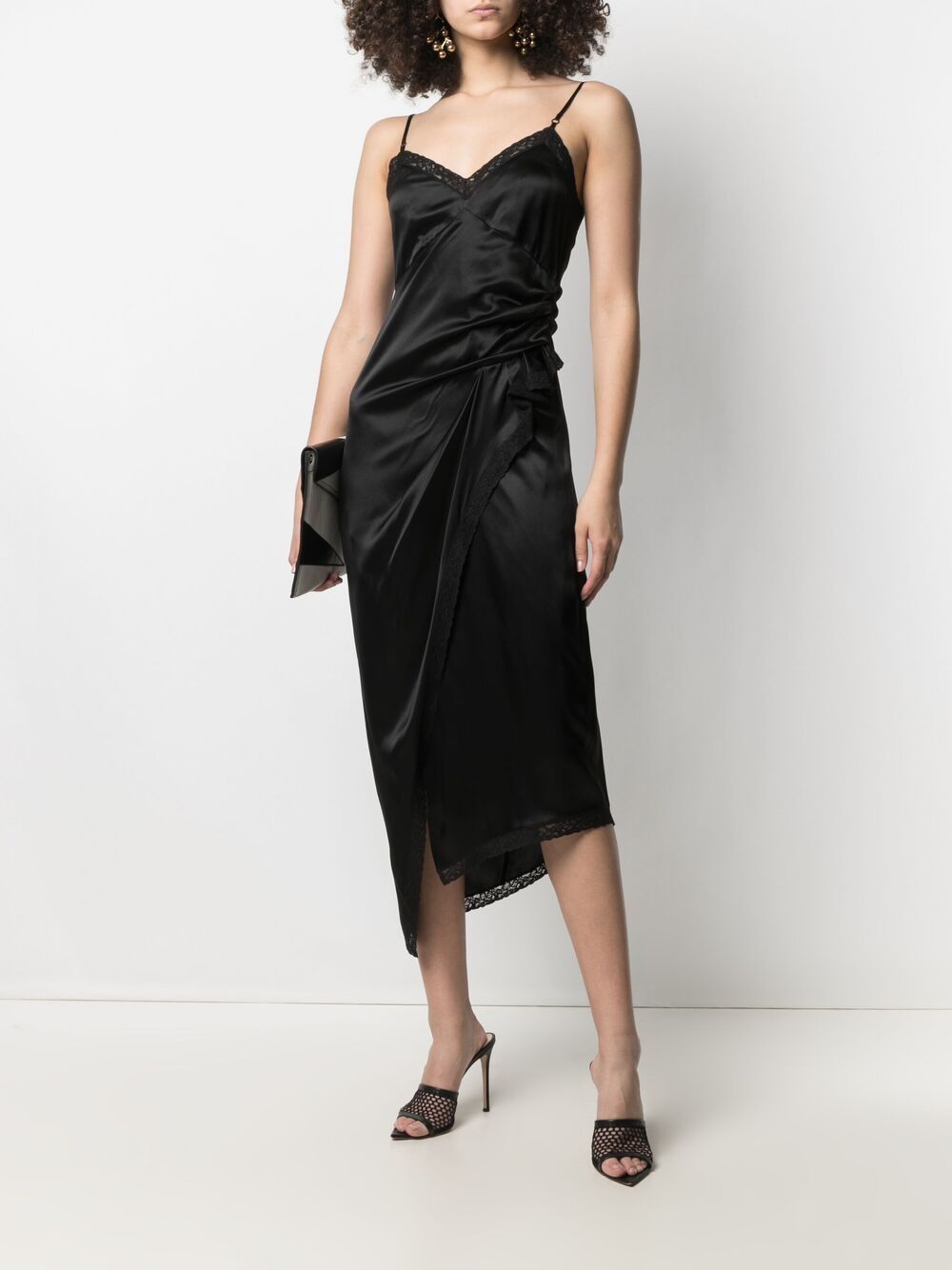 Alexander Wang Ruched Slip Dress - Farfetch