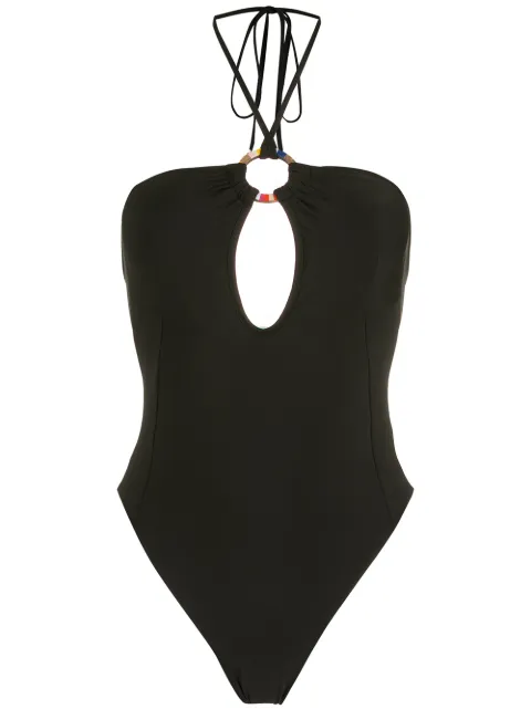 Amir Slama ring-detail swimsuit
