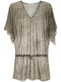 Amir Slama Printed beach dress - Multicolour