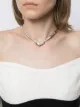 Image 2 of Christian Dior pre-owned embellished twist-detail necklace