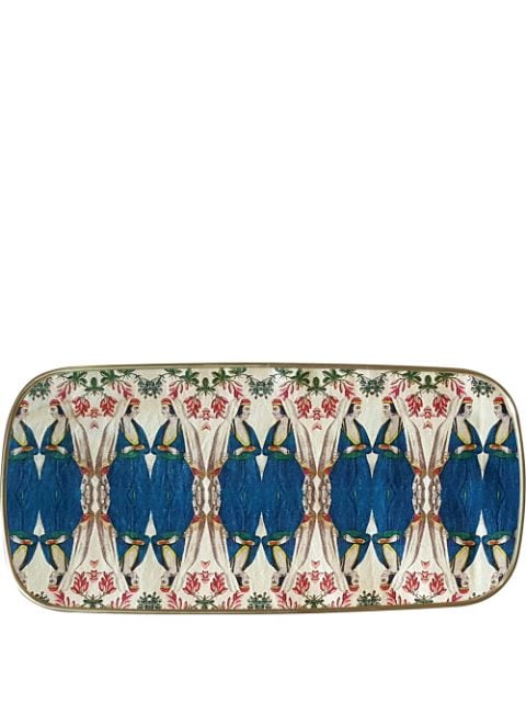 Les-Ottomans Patch NYC rectangular tray