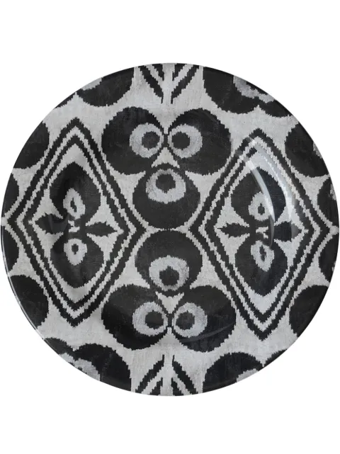 Les-Ottomans assiette en céramique Ikat (19 cm)
