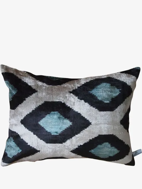 Les-Ottomans cojín de seda en jacquard