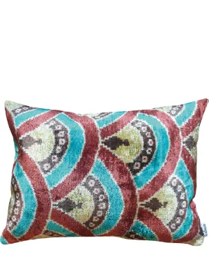 Les-Ottomans ベルベット クッション | ブルー | FARFETCH JP