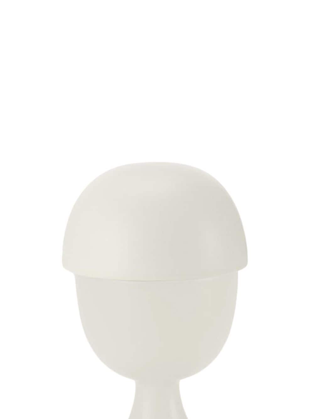 Shop Vitra Rounded Ceramic Container In Neutrals