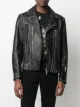 John Richmond World Tour studded leather biker jacket