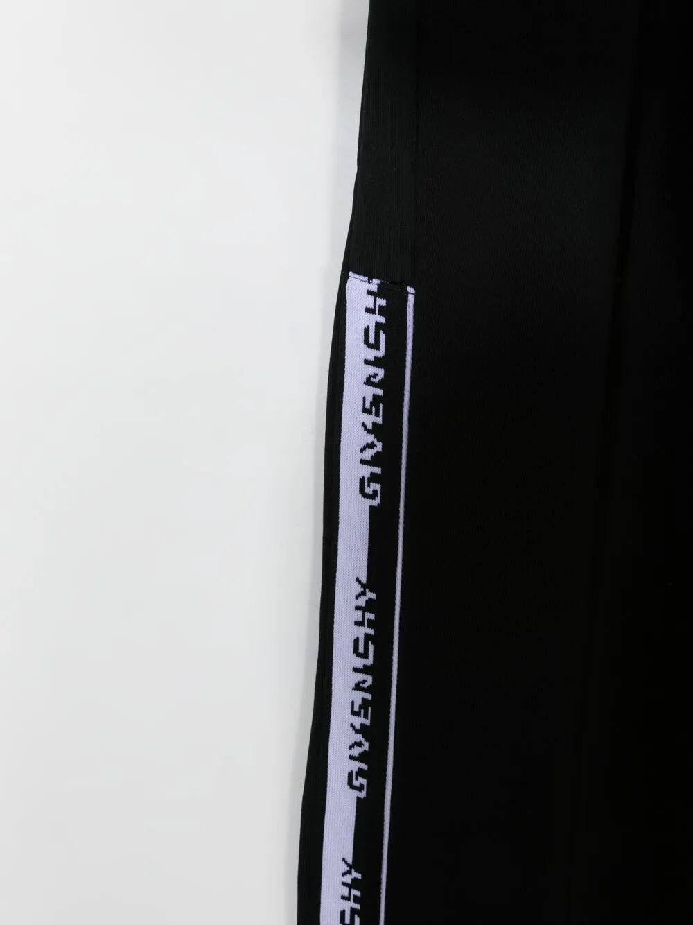 Givenchy Kids Trainingsbroek met logoband Zwart