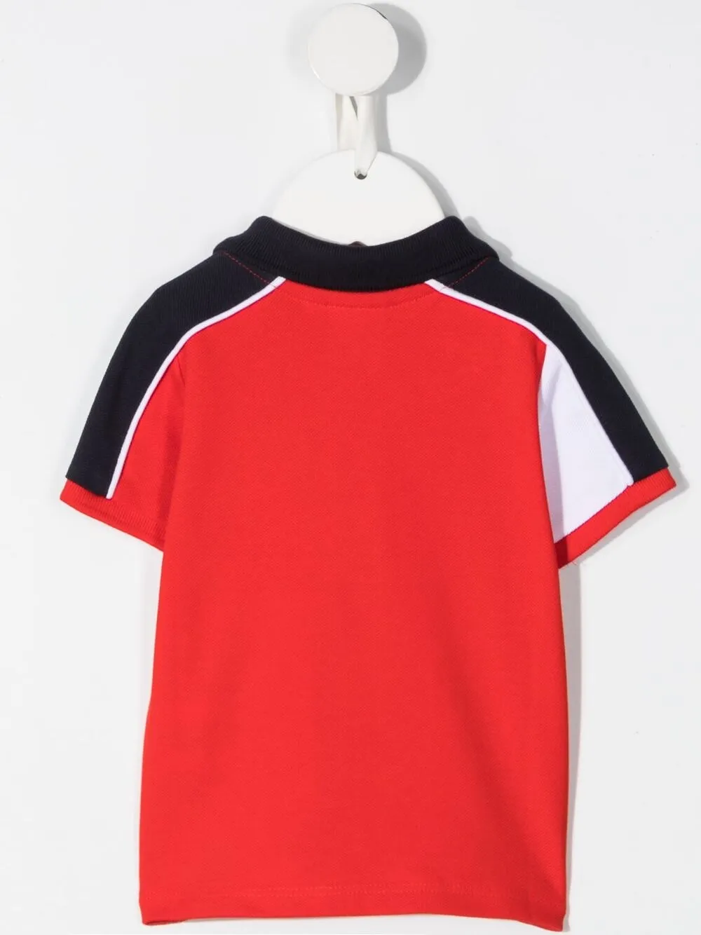 фото Hugo boss kids рубашка поло в стиле колор-блок с логотипом