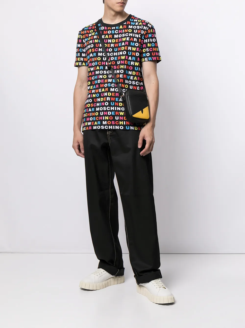 фото Moschino футболка с логотипом