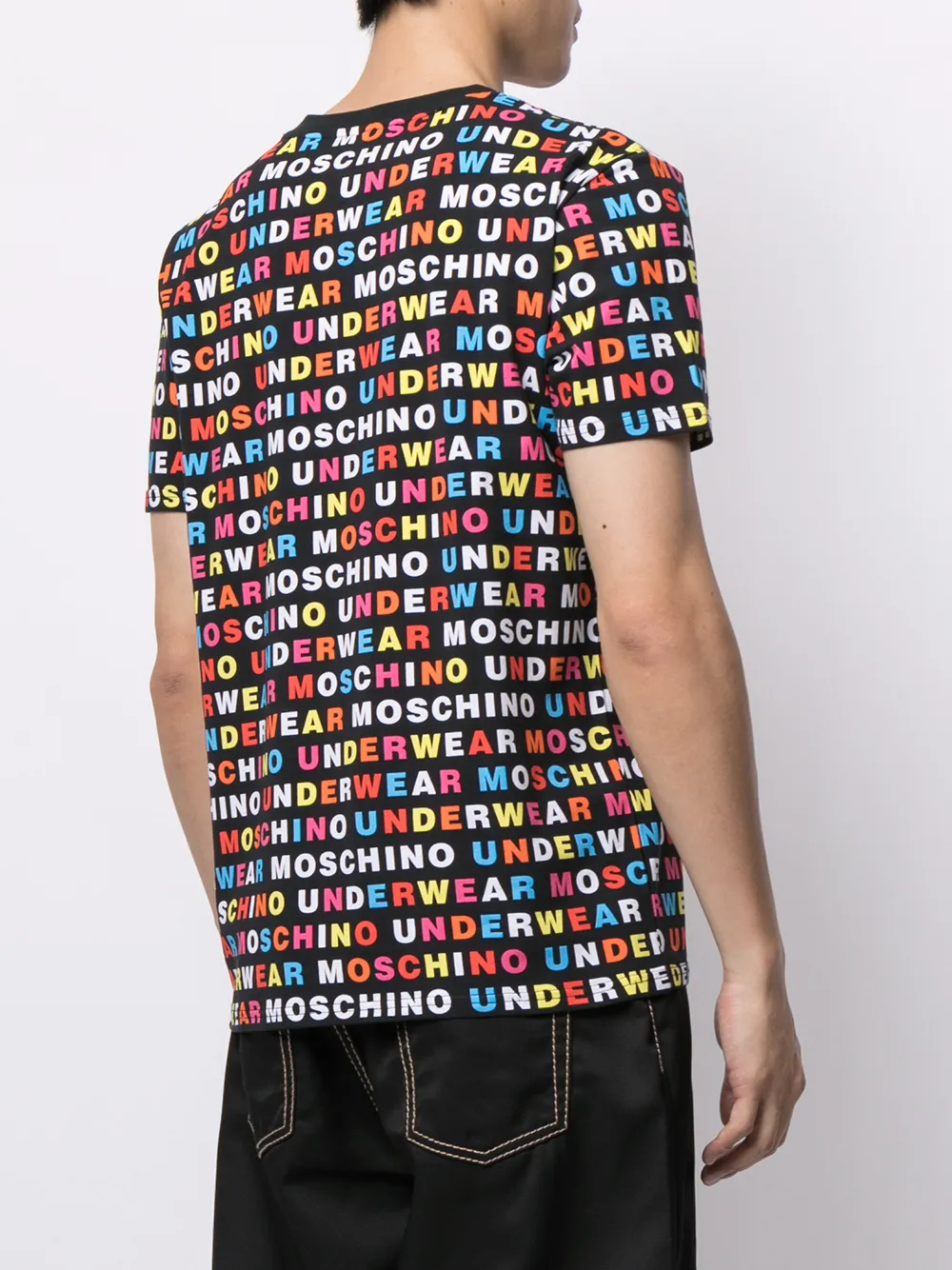 фото Moschino футболка с логотипом