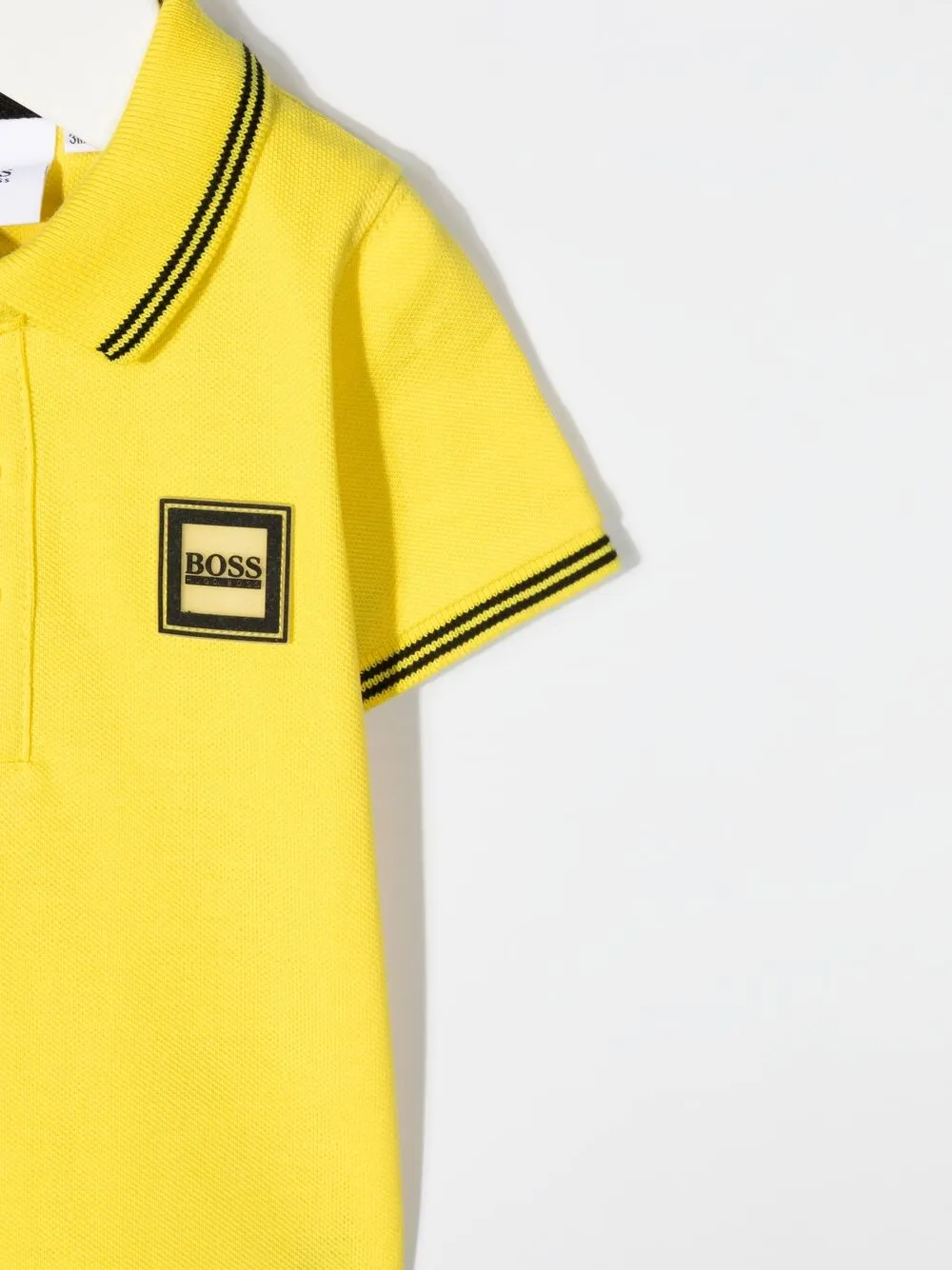 фото Hugo boss kids рубашка поло с нашивкой-логотипом