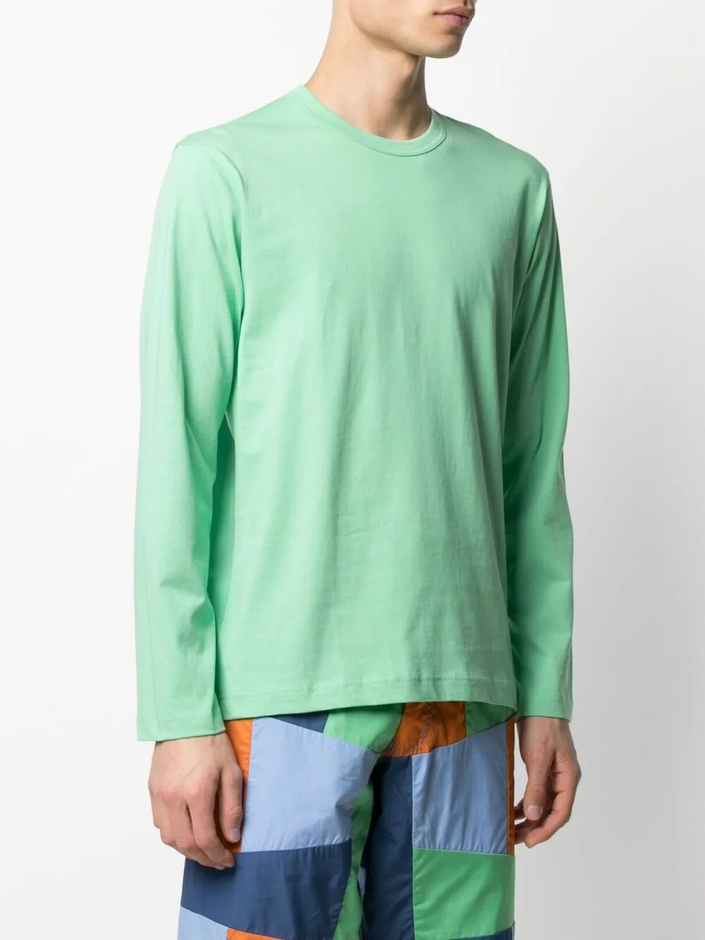 фото Comme des garçons shirt футболка с длинными рукавами