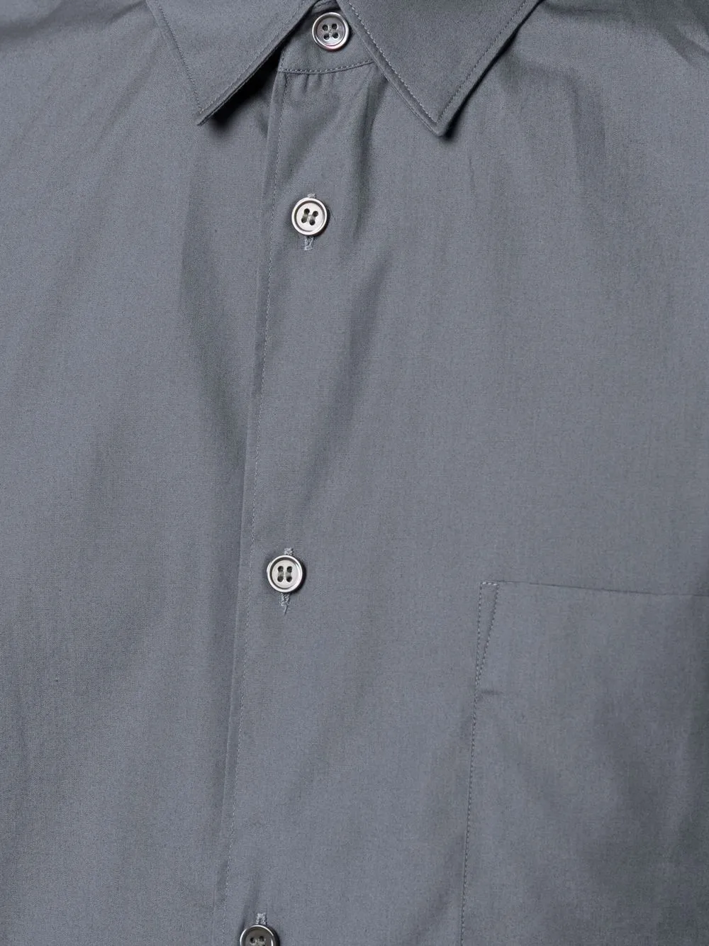 Comme Des Garçons Shirt Overhemd met puntkraag Grijs