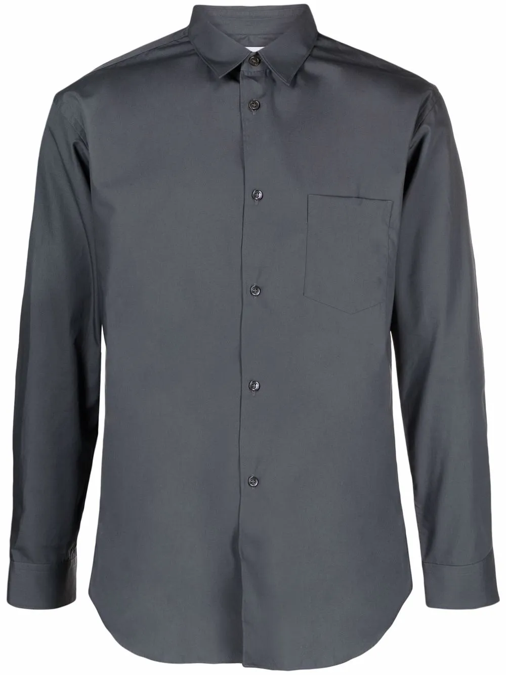 Comme Des Garçons Shirt Overhemd met puntkraag Grijs