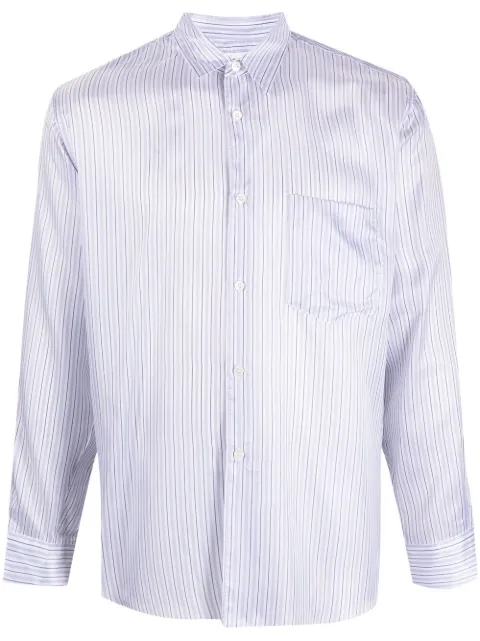 Comme Des Garçons Shirt vertical stripe-print shirt