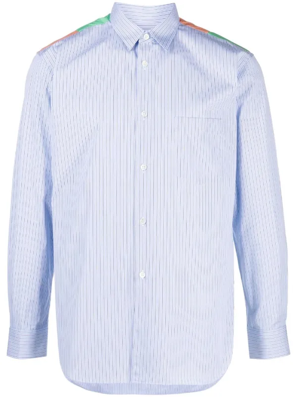 comme des garcons patchwork shirt