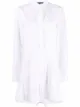 Image 1 of Rochas tie-neck tiered dress