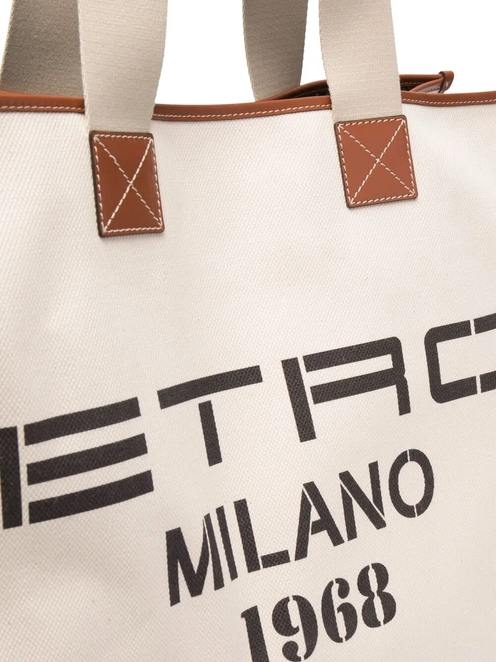 фото Etro сумка-тоут с логотипом