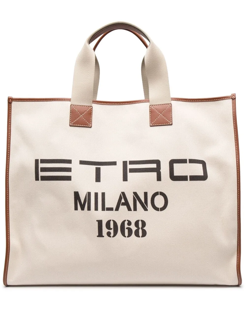 фото Etro сумка-тоут с логотипом