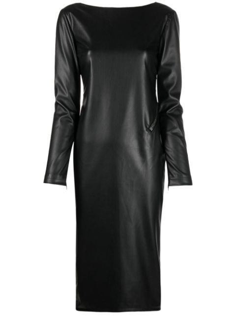 TOM FORD zip-detail open back dress Women